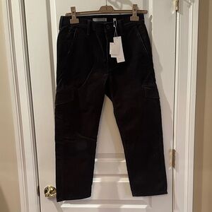 Vince Dark Brown Corduroy Boot Cut Pants